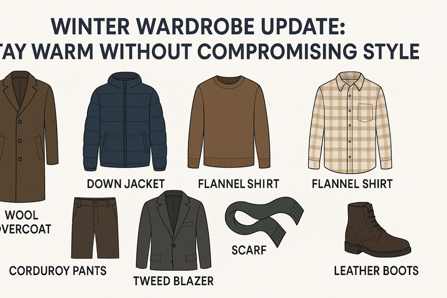Winter Wardrobe Update: Stay Warm Without Compromising Style